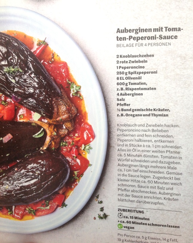 MELANZANE CON POMODORI E PEPERONI